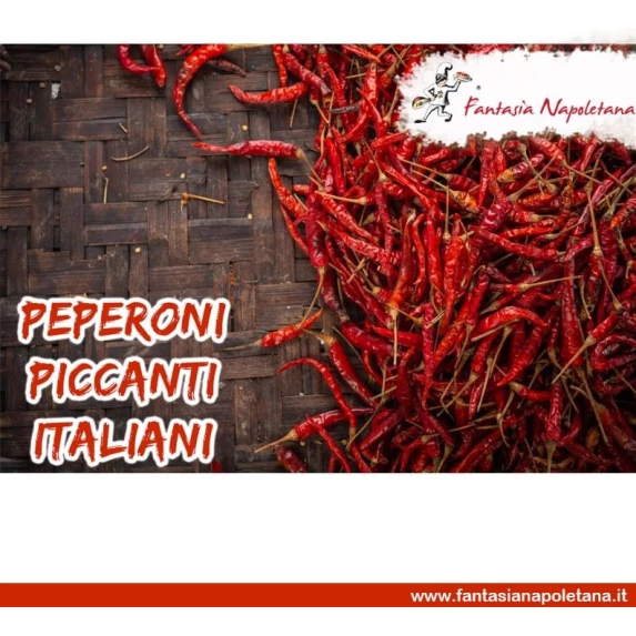 Peperoncini Rosso Filare  12/17 cm 60 g Fantasia Napoletana