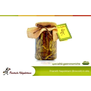 Friarelli Napoletani à l'Huile de Tournesol 6 x 370 Fantasia Napoletana