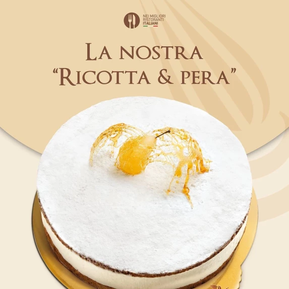 Torta Ricotta e Pera IQF 1,4 kg