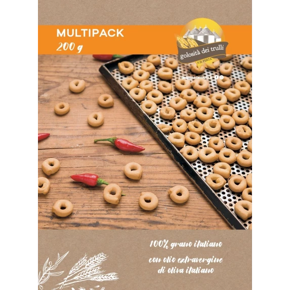 Tarallini Peperoncino  250 gr x 15