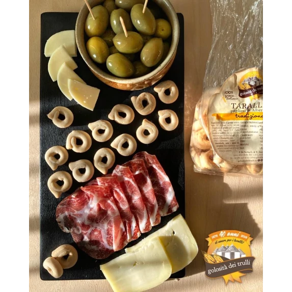Tarallini Tradizionali Pugliesi di Alberobello 400 gr x 12