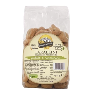 Tarallini Patate e Rosmarino  250 gr x15