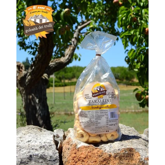 Tarallini Tradizionali Pugliesi di Alberobello 400 gr x 12