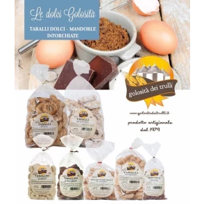 Tarallini al Cacao Glassati 300 gr x 12