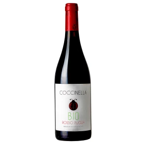Rosso Puglia Coccinella Bio Tagaro 13.5% 75 cl x 6