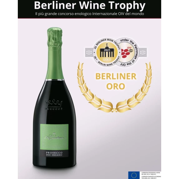 Prosecco DOC Tréviso Brut Biologico 11 % 75 CL