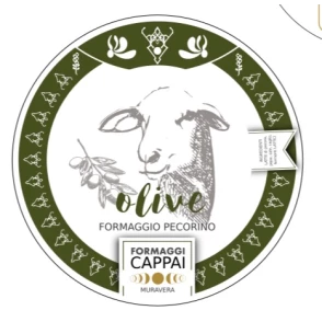 Pecorino Olive Verte 400 gr