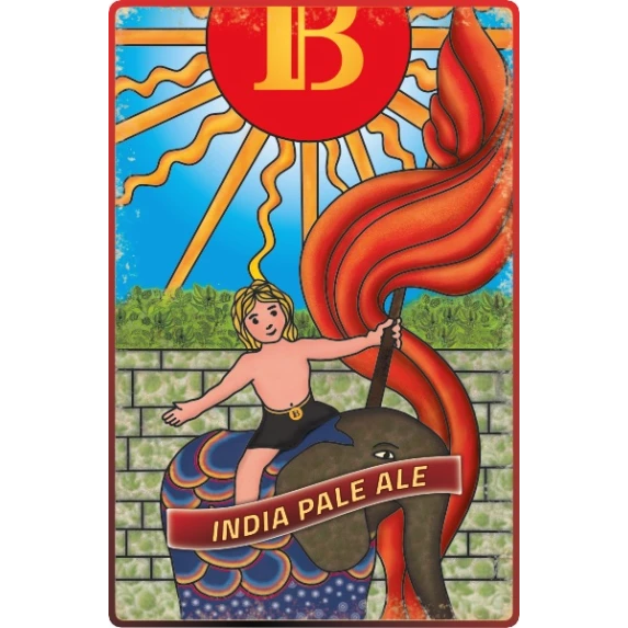 IPA Bière Artisanale Italienne 6,2% Ibeer 33CL x12