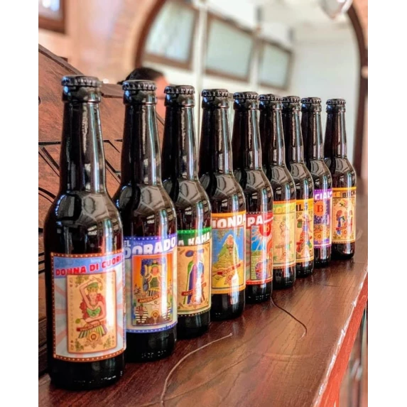 Bionda Bière Artisanale Italienne 5,5% Ibeer 33CL x12