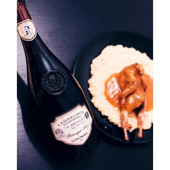 Lambrusco Grasparossa DOC Rosso "Remigio 100"  11° - 75 cl