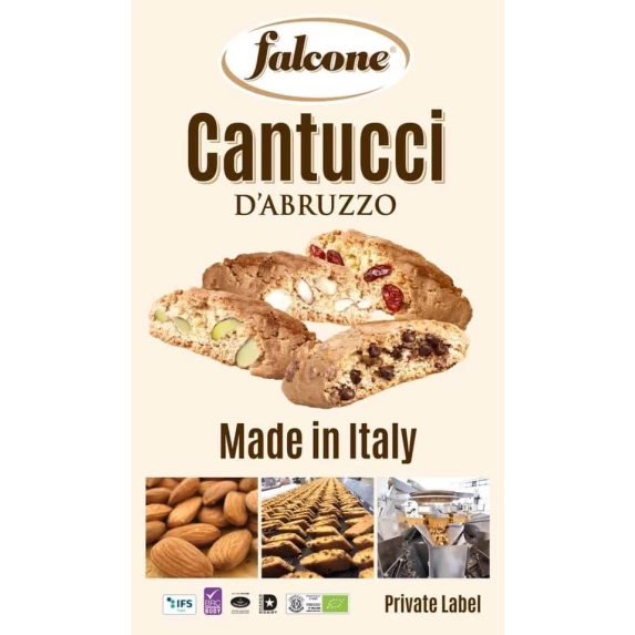 Cantucci d'Abruzzo au Chocolat 8gr X300