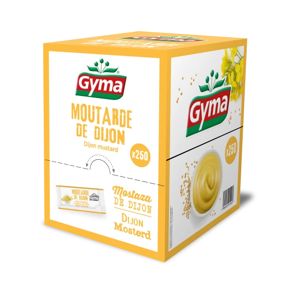 Dosettes de Moutarde de Dijon Gyma 1000 x  4 g