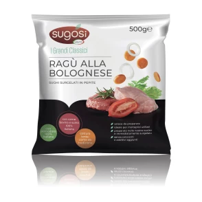 Sauce Bolognaise en Ragù en Galets IQF Sachet 500gr