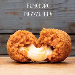 Arancini Suppli Tomate & Mozzarella IQF par Fritti Gourmet 60 x 90 g