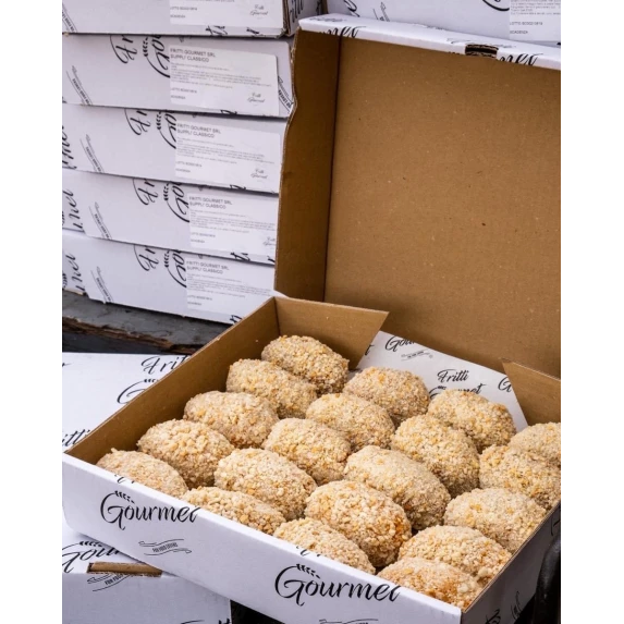 Arancini Suppli Tomate & Mozzarella IQF par Fritti Gourmet 60 x 90 g