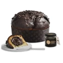Panettone Nero Sublime Coffret 3 pièces  1 kg Fiasconaro