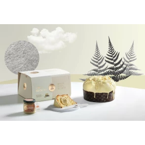 Panettone 1 kg  Oro Bianco Coffret 3 Pièces Fiasconaro