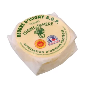 Beurre d'Isigny A.O.P. Demi-Sel Papier Sulfurisé 20 g x 32