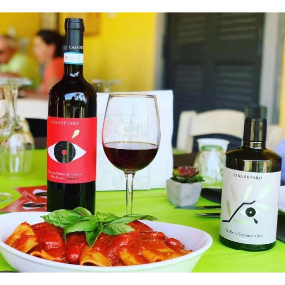 Lacryma Christi del Vesuvio DOC Munazei Rouge Casa Setaro 13% 6 x 75 cl