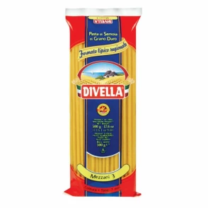 Pasta Paille Formato tipico regionale Mezzani N°3 500gr Divella 12kg