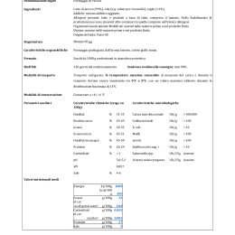 pecorino grattugiato 1000 g scheda tecnica 16.32.1.2 HACCP r7