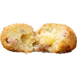 Crocchetta provola AFFUMICATA e speck  90grx60