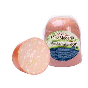 Mortadelle de Bologne IGP avec Pistaches diamètre 19cm  Casamodena