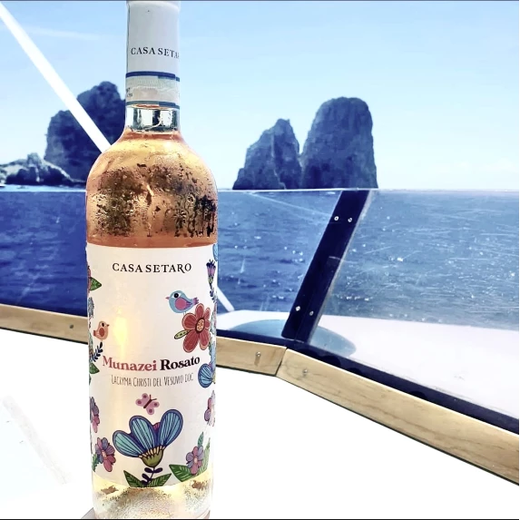 Lacryma Christi del Vesuvio DOC Munazei Rosato Casa Setaro 12,5% 6 x 75 cl