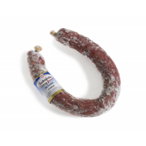 Salsiccia siciliana dolce s/vide 600 gr.