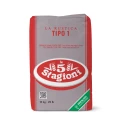 Farine LA RUSTICA Tipo1 Macinata a Pietra  W380 10KG 5 Stagioni