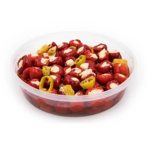 Mini Poivrons Zefirino Farcis au Fromage Renna Barquette 1kg