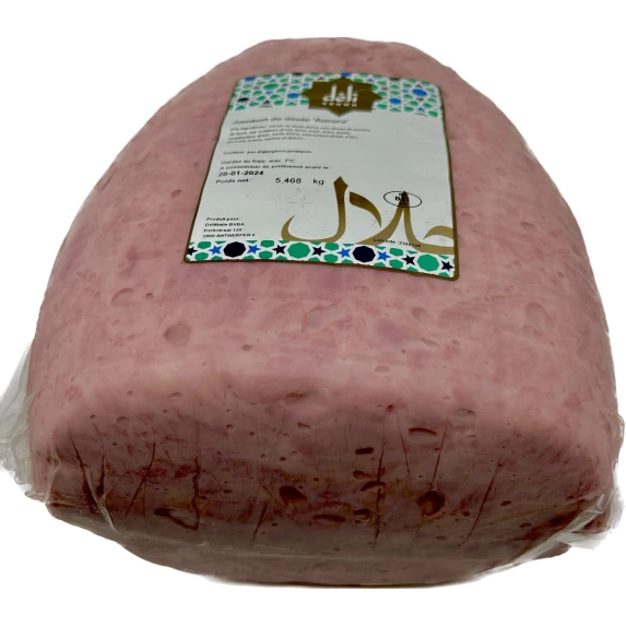 Jambon de dinde supérieur Halal Aurora 5 kg