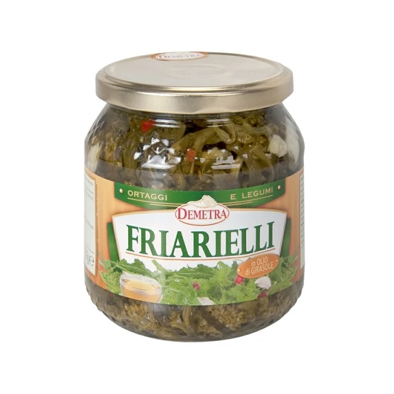 Friarielli Marinés à l’Huile Demetra bocal 580ml