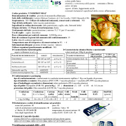 SPECIFICHE TECNICHE PRODOTTO