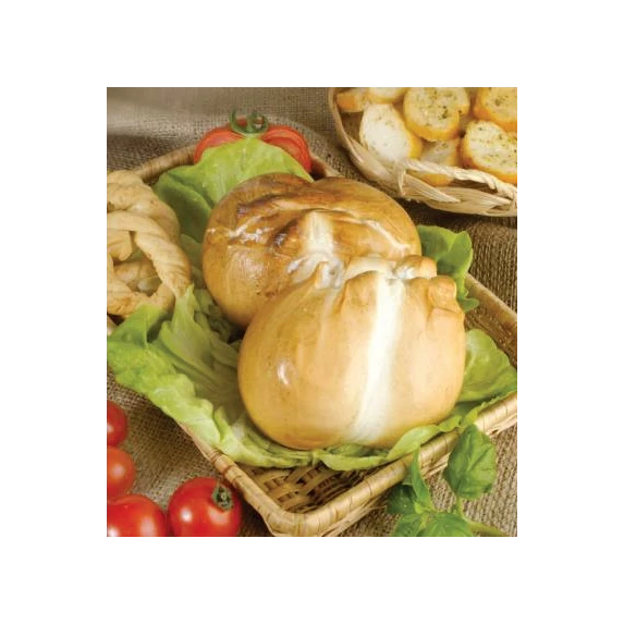 Provola di Mozzarella fumée Fior di Latte Boule 45%MG 2 x 500 g  (1 kg)