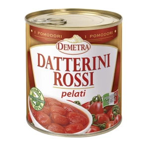 Tomates Datterini Rouges Pelées Demetra Boite 4/4