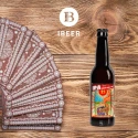 IPA Bière Artisanale Italienne 6,5% Ibeer 33CL x12