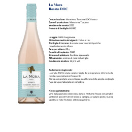 La-Mora-Maremma ToscanaDOC_Rosato23_2024