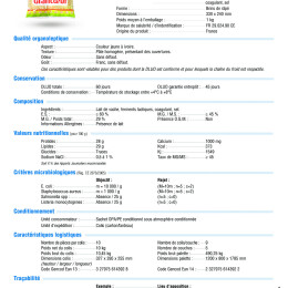 GRANCOEUR - EMMENTAL RAPE 1KG - ENTREMONT ALLIANCE
