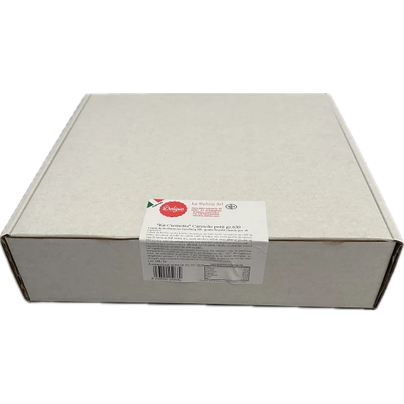 Cannoli kit professionnel 18 pièces + crème de ricotta fraîche de brebis IQF en poche à douille 500gr