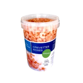 Crevettes Roses Moyennes en Saumure 900 g