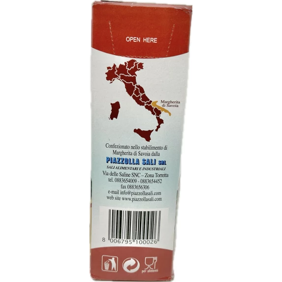 Sel fin marin de l'Adriatico 12 x 1kg