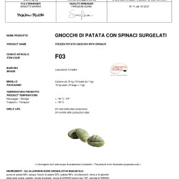 F03 Gnocchi Epinards