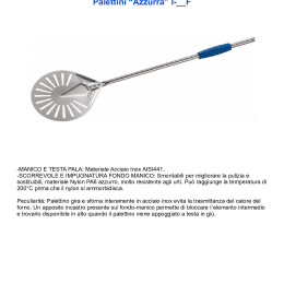 SCHEDA TECNICA PALETTINI I-__F rev.01