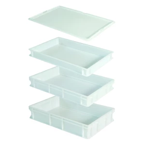 Bac à Pâtons en Polyéthylène 57 x 36,5 x 9,5 cm de hauteur GIMETAL CASS604010
