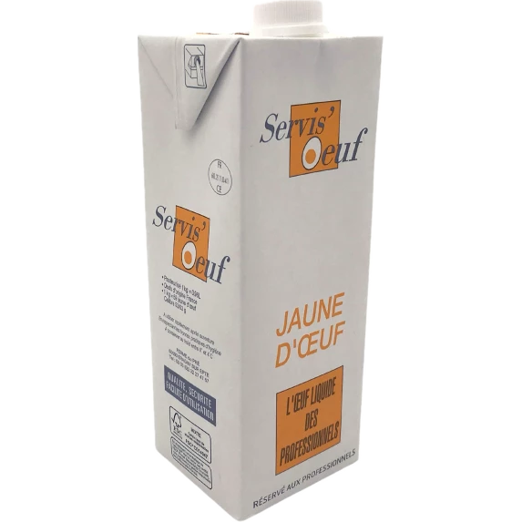 Jaunes d’Oeufs Liquides Pasteurisés