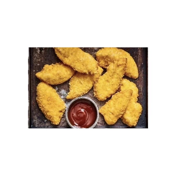 Aiguillettes de poulet cornflakes 1 kg IQF