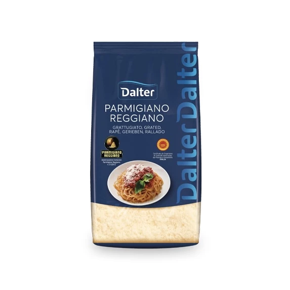 Parmigiano Reggiano râpé AOP 1kg Dalter