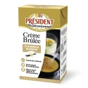 Appareil à Crème Brûlée à la Vanille Bourbon UHT Président Professionnel 1L