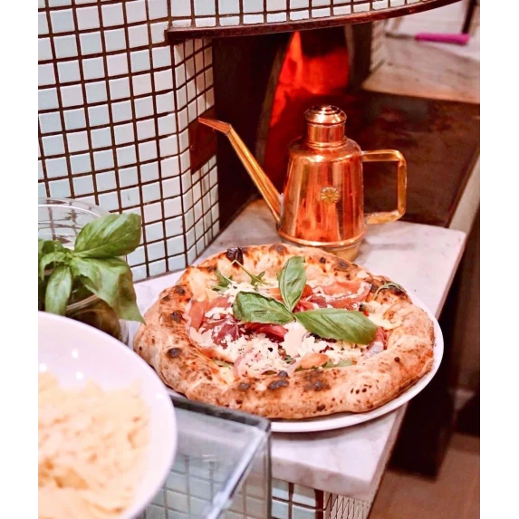 Huilier Traditionnel Napoletana en cuivre & laiton 1,10 L  Gi.Metal